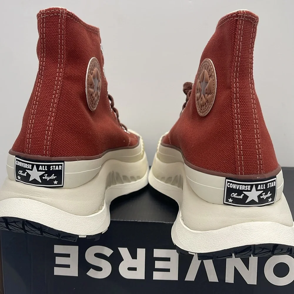 Converse Men’s CHUCK 70 AT-CX HI RITUAL RED/CLAY POT/RED OAK A06119C Platforms